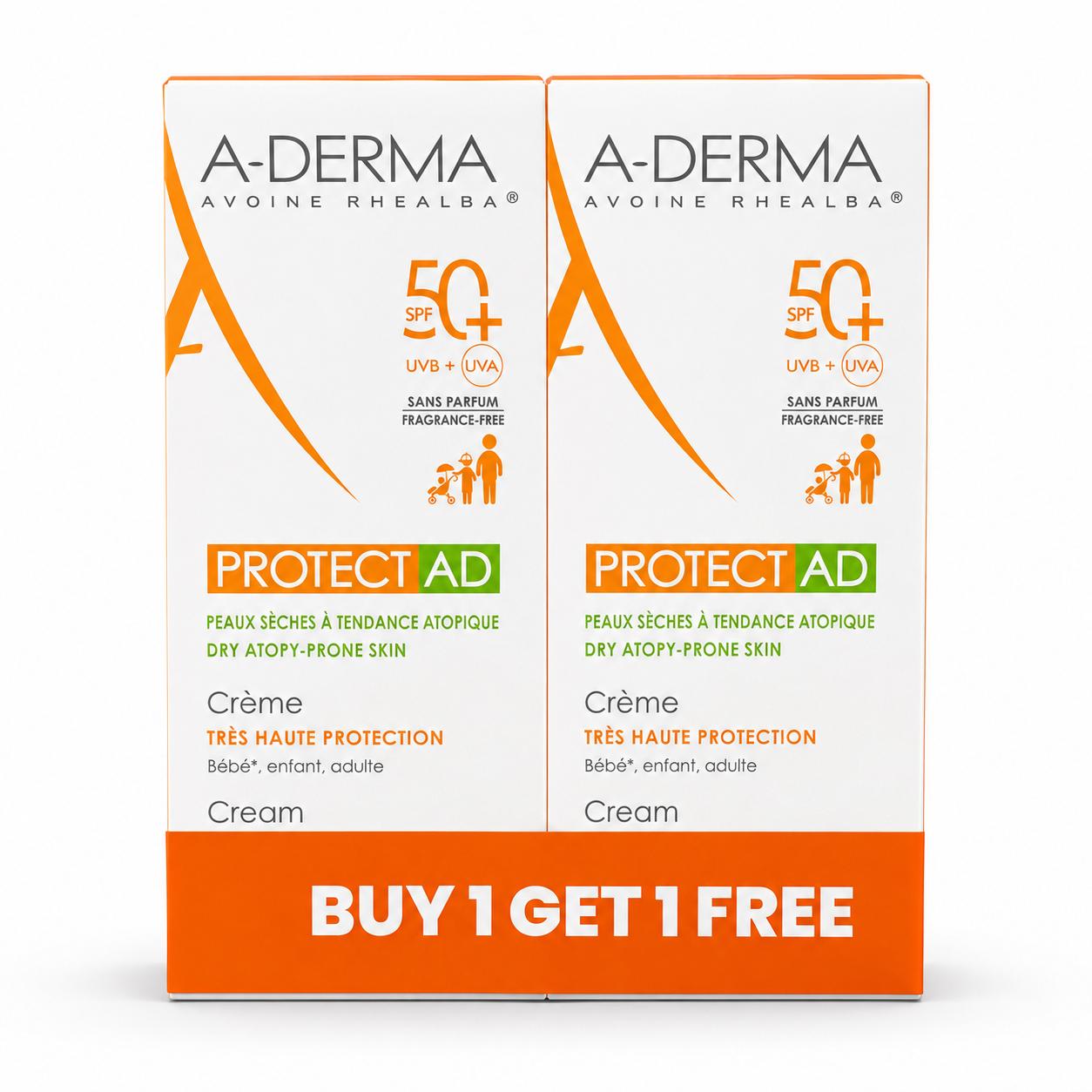 Buy 1 Get 1 | Aderma Protect AD Cream SPF 50+ 150 ML