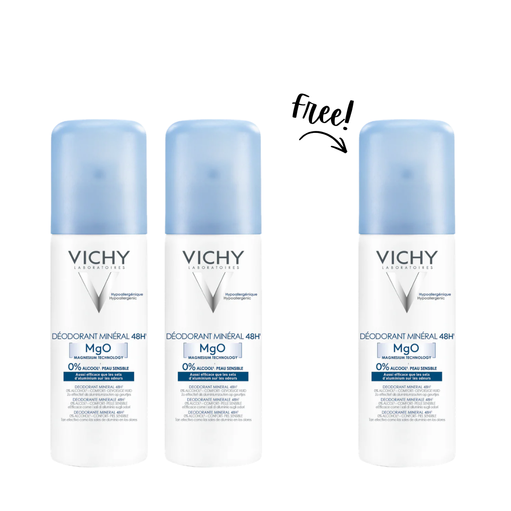 Buy 2 Get 1 - Deodorant Mineral Aerosol 125 ML