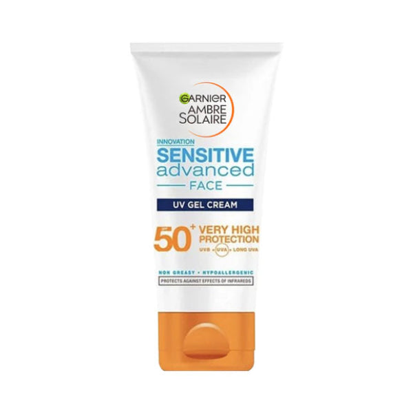 Ambre Solaire Sensitive Advanced Face SPF 50+ UV Gel Cream 50 ML