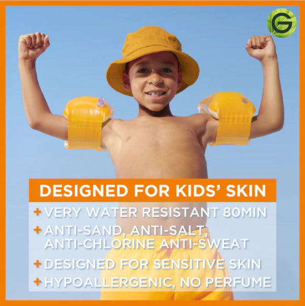 Ambre Solaire Sensitive Advanced SPF 50+ Ceramide Protect Sunscreen Spray For Kids 150 ML