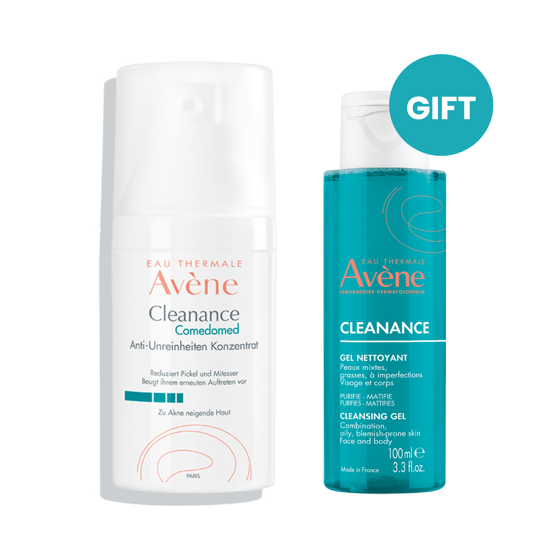 Avène Cleanance Comedomed 30ML + Free Gift Avène Cleansing Gel
