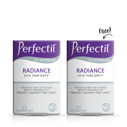 Buy 1 Get1 Perfectil Platinum Radiance: Anti-Aging Supplement|60 Tabs