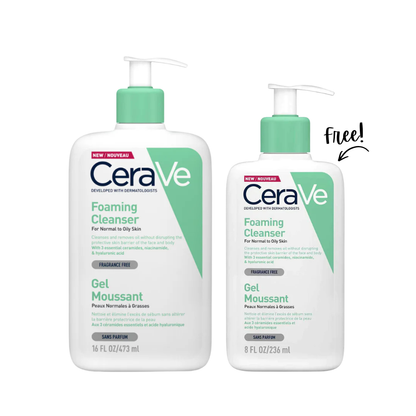 Foaming Cleanser Duo for Normal to Oily Skin