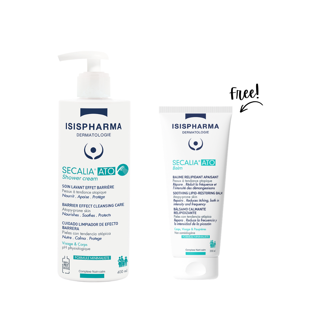 Secalia Ato Shower Cream + Secalia Ato Balm for Free