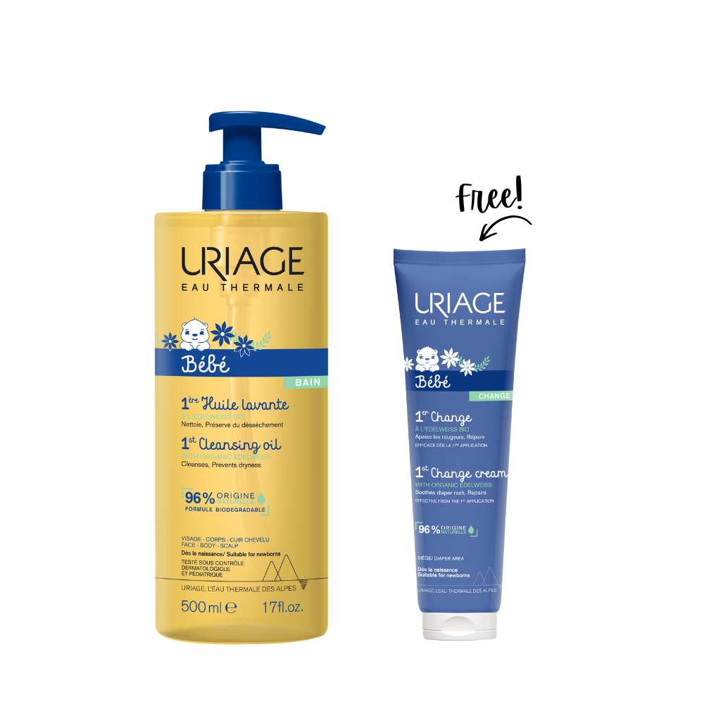 Baby Cleansing Oil 500 ML + Baby Cold Cream Free 75 ML