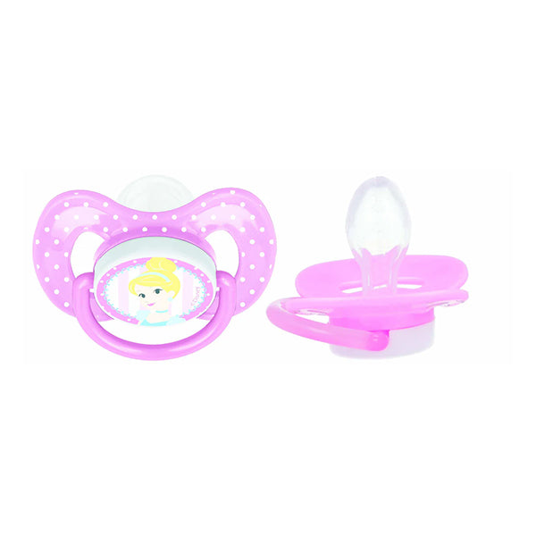 Baby Symmetrical Pacifier Silicone 6+M Little Princess