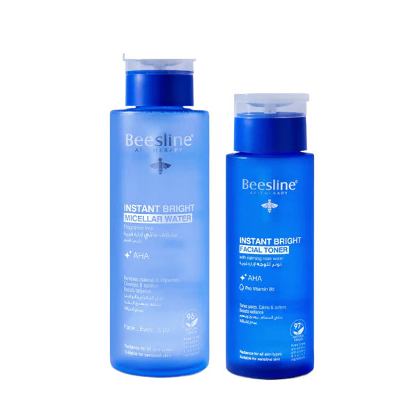 Instant Bright Micellar Water + Facial Toner Coffret