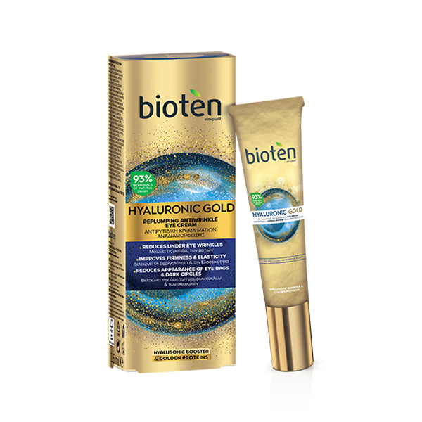 Hyaluronic Gold Replumping Antiwrinkle Eye Cream