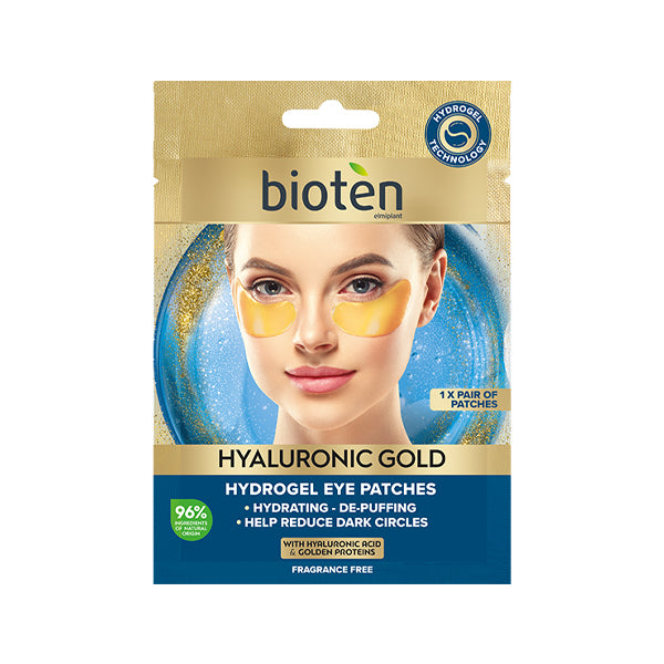 Hyaluronic Gold Eye Patches