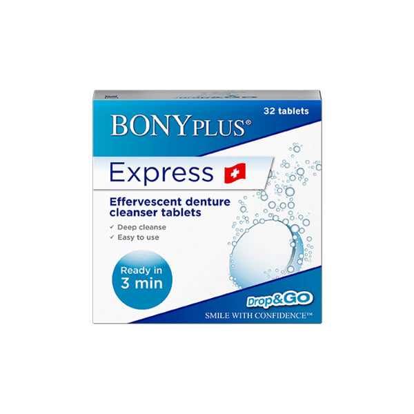 Express Denture Cleanser 32 Tabs