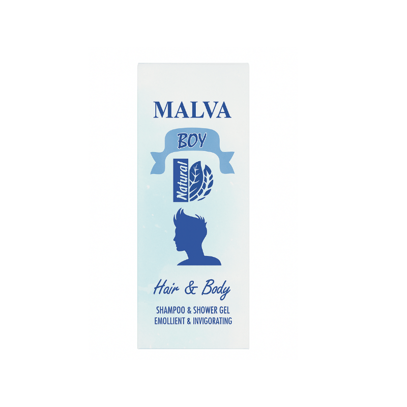 Malva Boy Hair & Body Shampoo & Shower Gel 200 ML