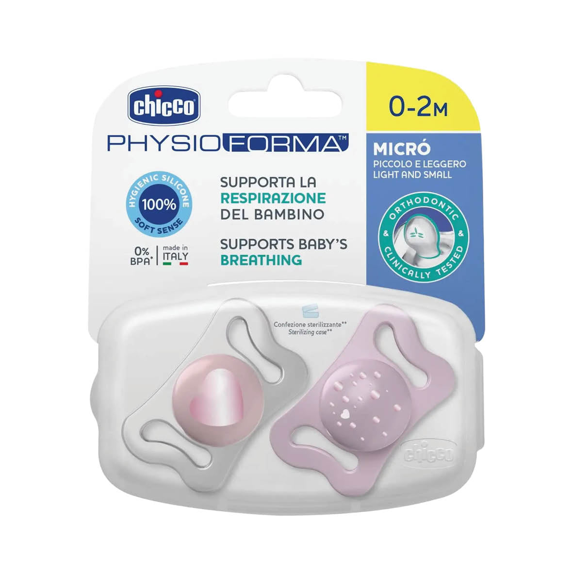 Physio Forma Pacifier 0-2M Micro