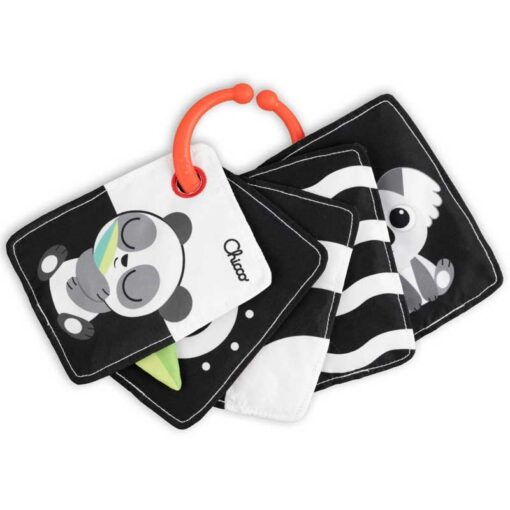 Chicco Baby Sense & Focus Black & White Cards Soft Baby Toy