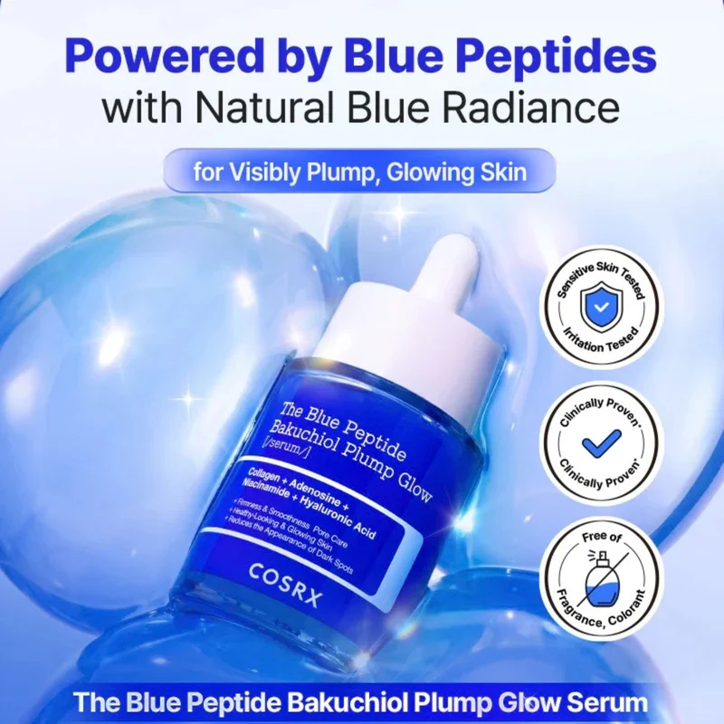 COSRX Blue Peptide Bakuchiol Plump Glow Serum – product image 2