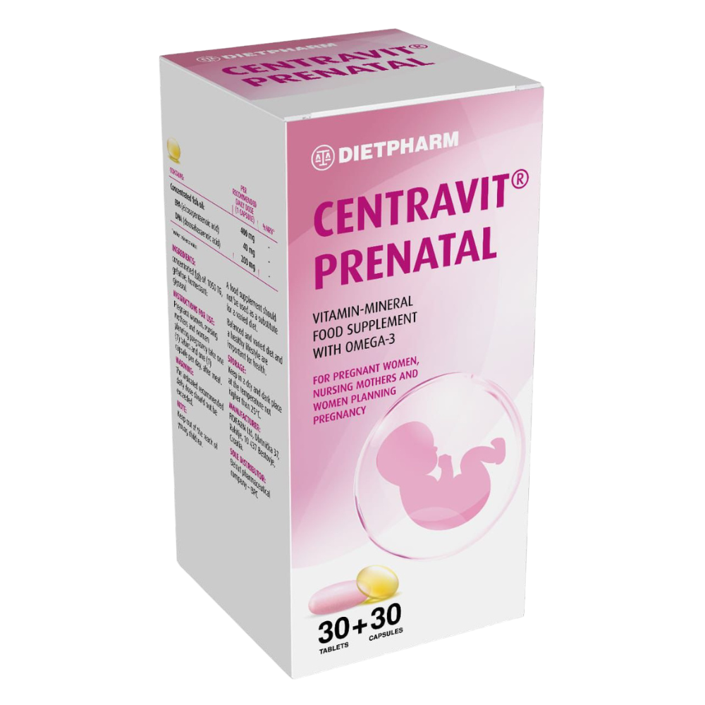 Centravit Prenatal 30 Tablets + 30 Capsules