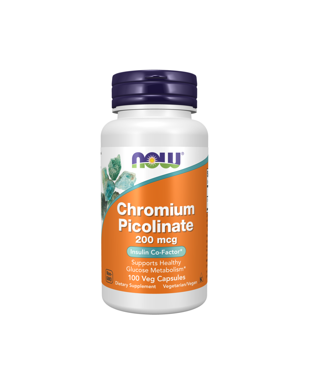 Chromium Picolinate 200 Mcg 100 Capsules