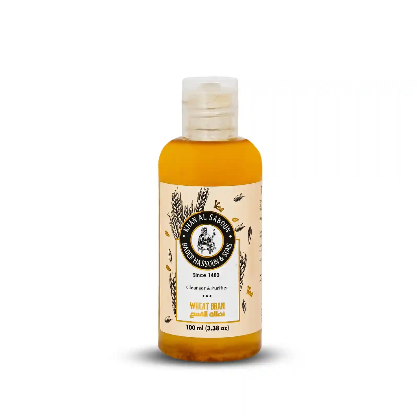 Khan Al Saboun Wheat Bran Cleanser & Purifier – 100ml