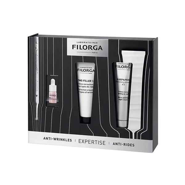 Coffret Time Filler 5xp 30ml & Sleep & Peel 40ml, NCEF Shot 3ml