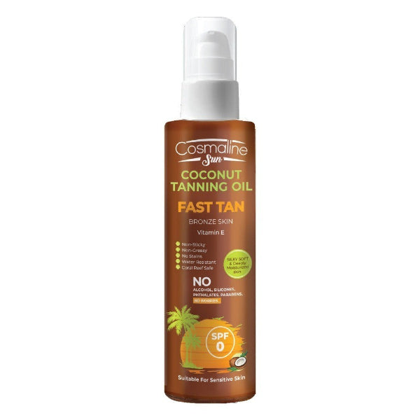 Cosmaline Sun Coconut Tanning Oil SPF0 190 ML