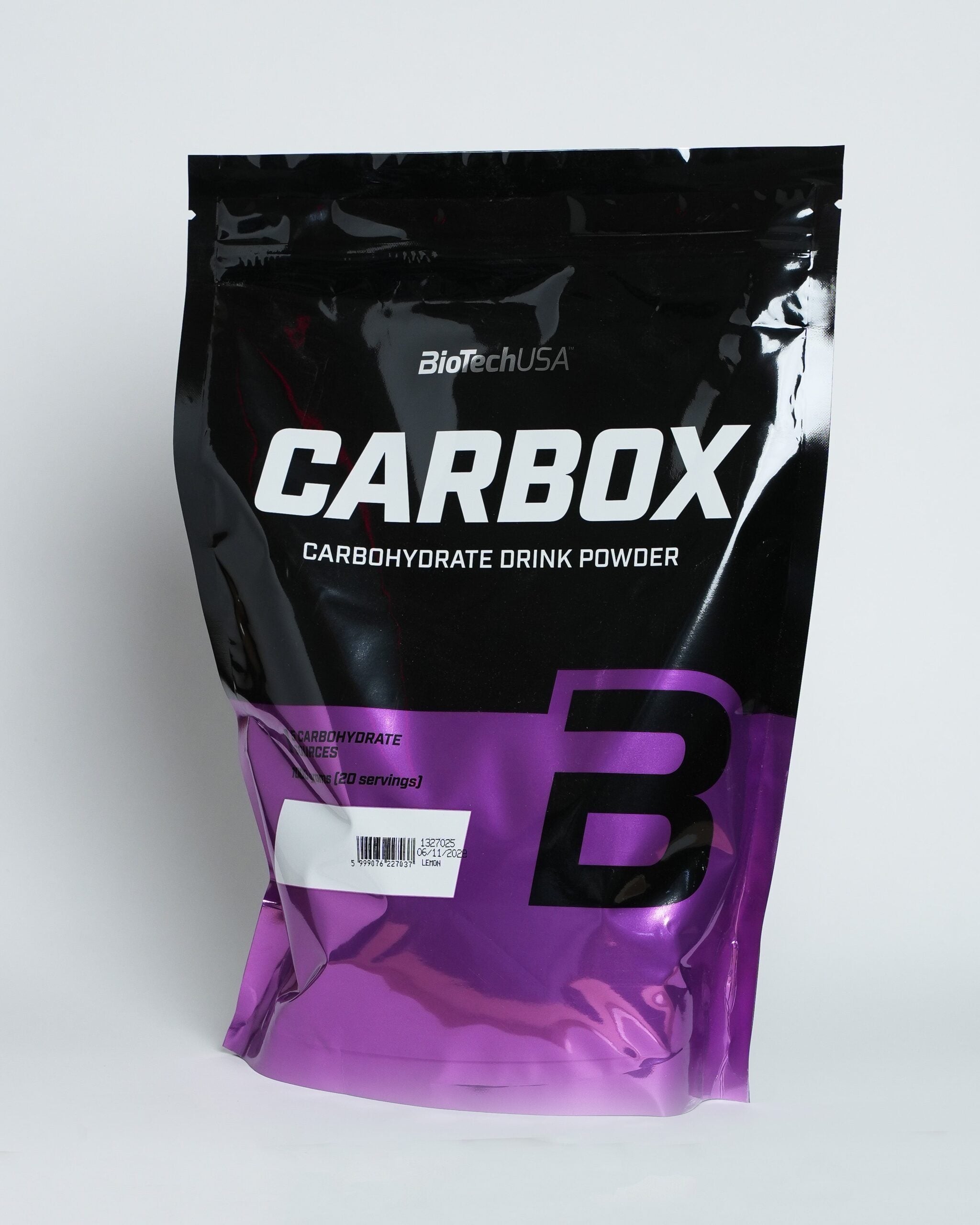 Carbox Carbohydrate Drink Powder Lemon 1000 G