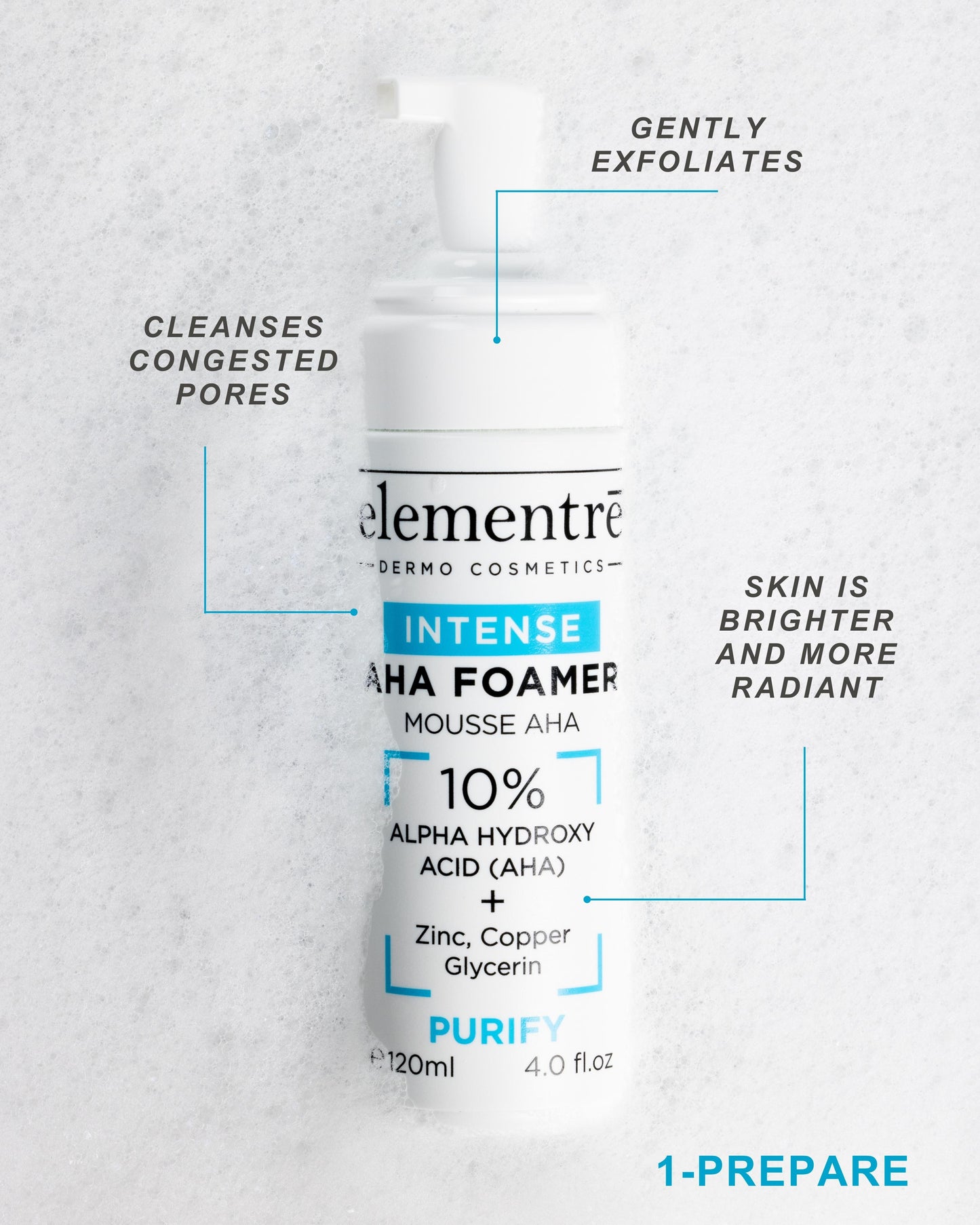 10% AHA Foamer 120 ML