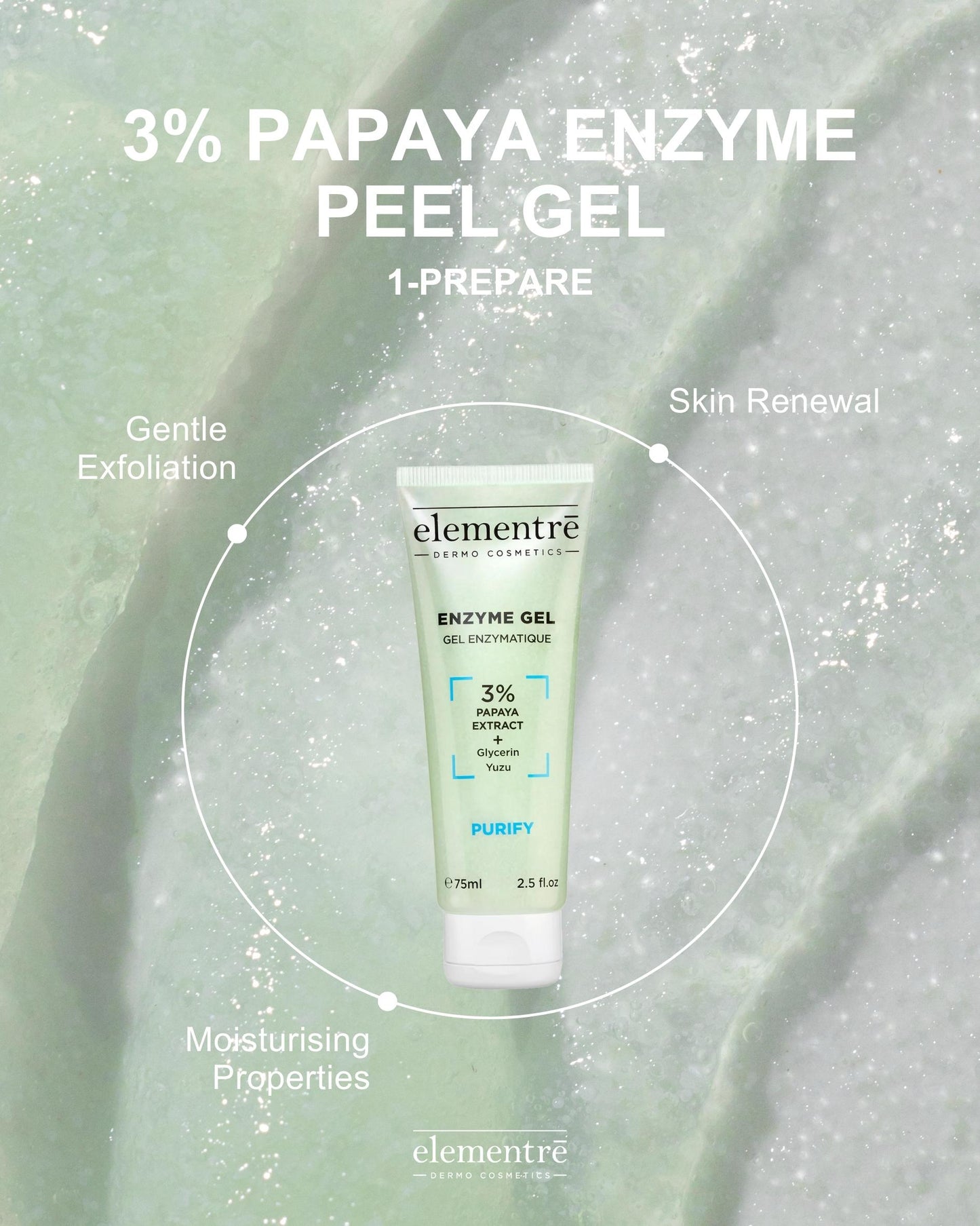 3% Papaya Extract Enzyme Peel 75 ML
