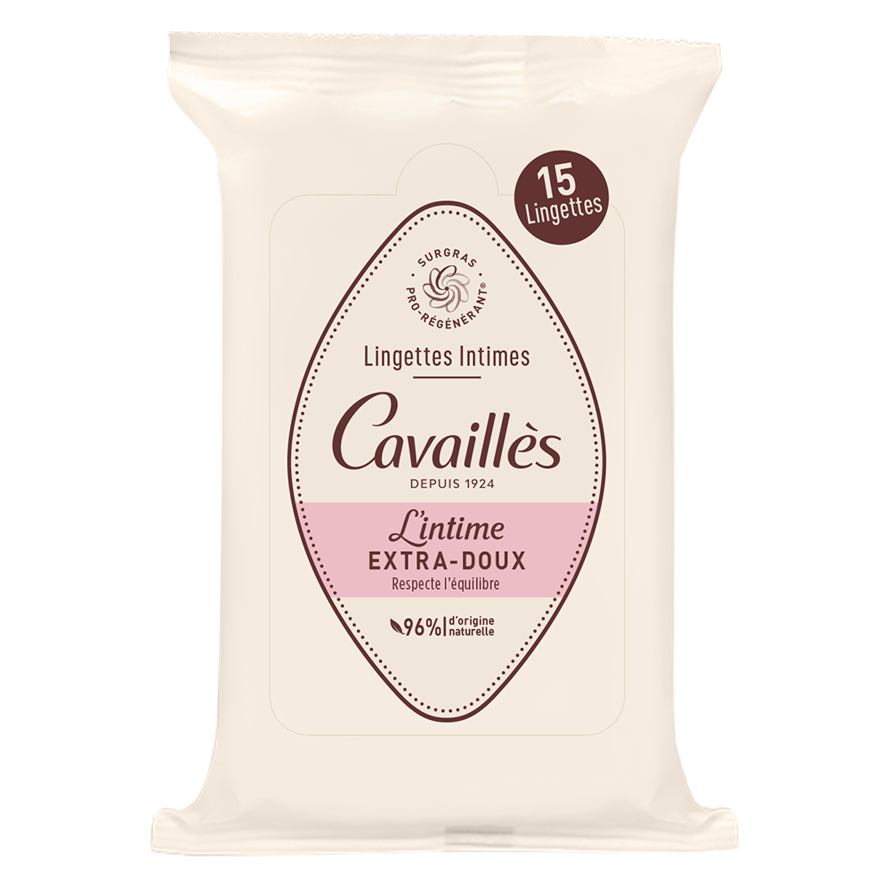 Extra-Soft Intimate Wipes 15 Wipes