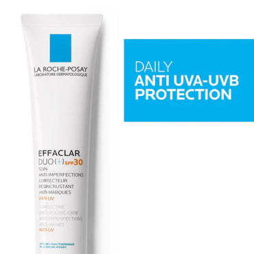 Effaclar Duo+ SPF30 Acne Treatment Cream for Oily and Acne Prone Skin