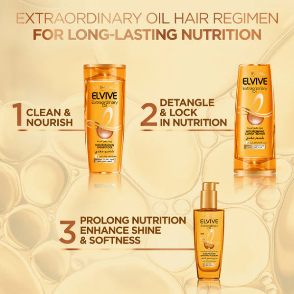Elvive Extraordinary Oil Shampoo Normal To Dry Hair