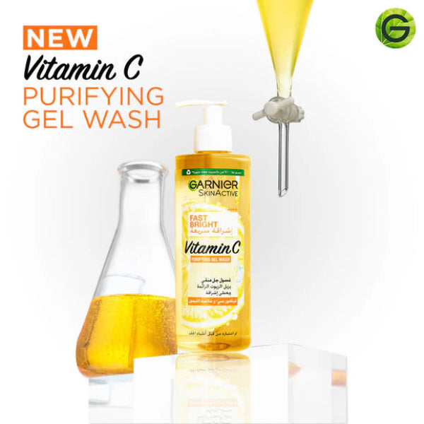 Fast Bright Vitamin C Brightening Purifying Face Gel Wash 400 ML