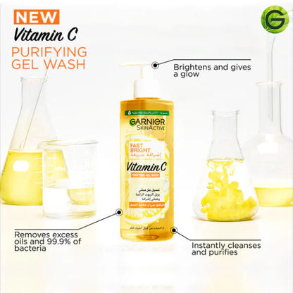 Fast Bright Vitamin C Brightening Purifying Face Gel Wash 400 ML