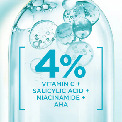 Fast Clear 4% Salicylic Acid, Vitamin C, Niacinamide, AHA - Anti-Acne Treatment Booster Serum