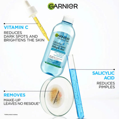 Fast Clear Micellar Water With Salicylic Acid For Acne Prone Skin