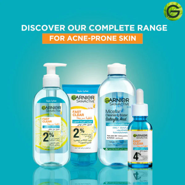 Fast Clear Micellar Water With Salicylic Acid For Acne Prone Skin