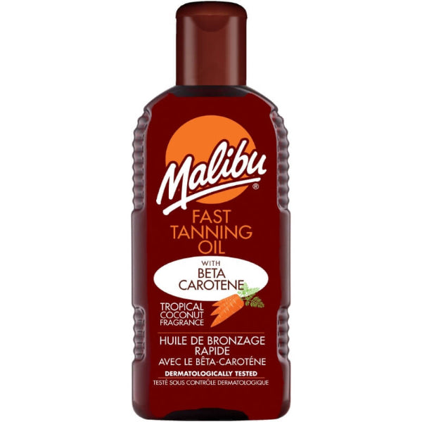 Fast Tanning Oil With Beta Carotene 200 ML
