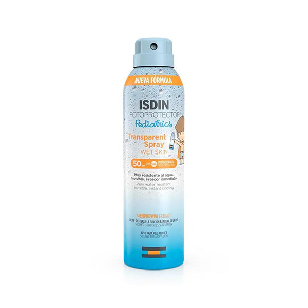 Fotoprotector Pediatrics Transparent Spray Wet Skin Spf50+ 250 ML