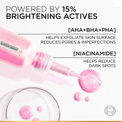 Glycolic Bright Anti-Dark Spot Exfoliant Peel 25 ML