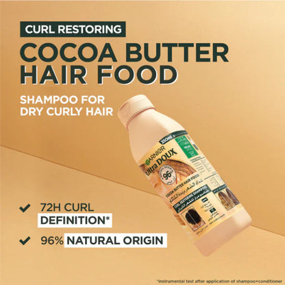 Garnier Ultra Doux Vegan Hair Food Cocoa Butter & Jojoba Oil shampoo 350 ML