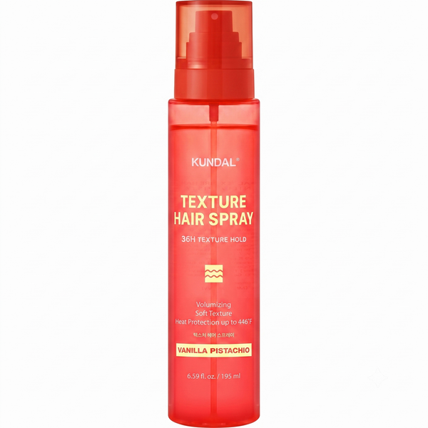 Kundal Texture Hair Spray 36H Curl Lasting Vanilla Pistachio 195ml