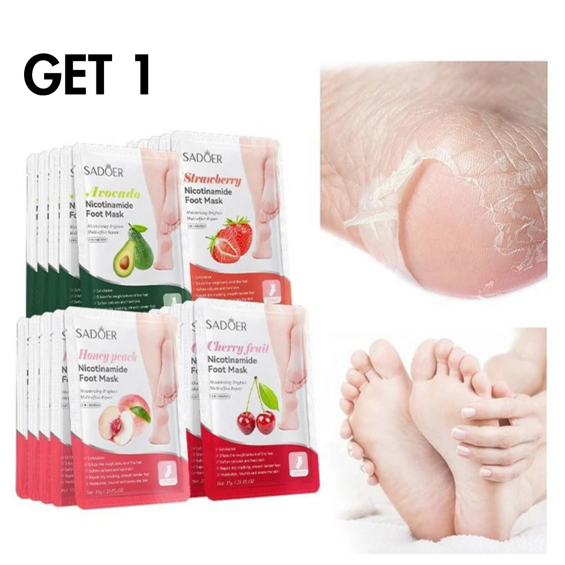 Gift - Exfoliating Foot Mask (ASSORTED)