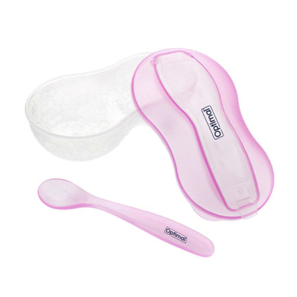 Grinding Feeding Bowl With Spoon (4m+)
