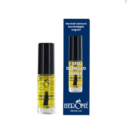 Herome EXIT Damaged Nails Rescue Oil 7ml bottle and carton