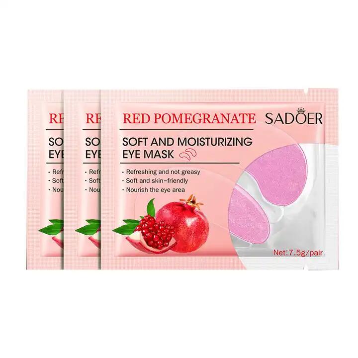 Red Pomegranate Eye Mask