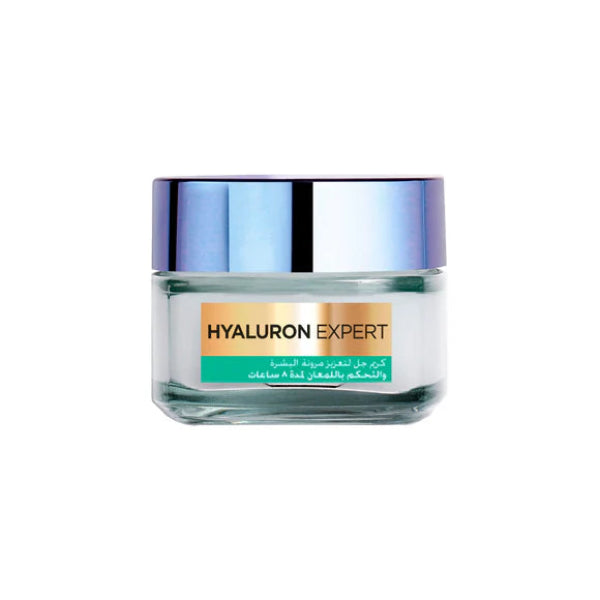 Hyaluron Expert Moisturizer and Anti-Aging 8h Shine Control Replumping Gel -Cream