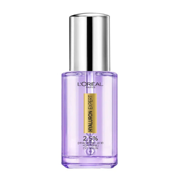 Hyaluron Expert Moisturizer and Anti-Aging Eye Serum with 2.5% Hyaluronic Acid & Caffeine