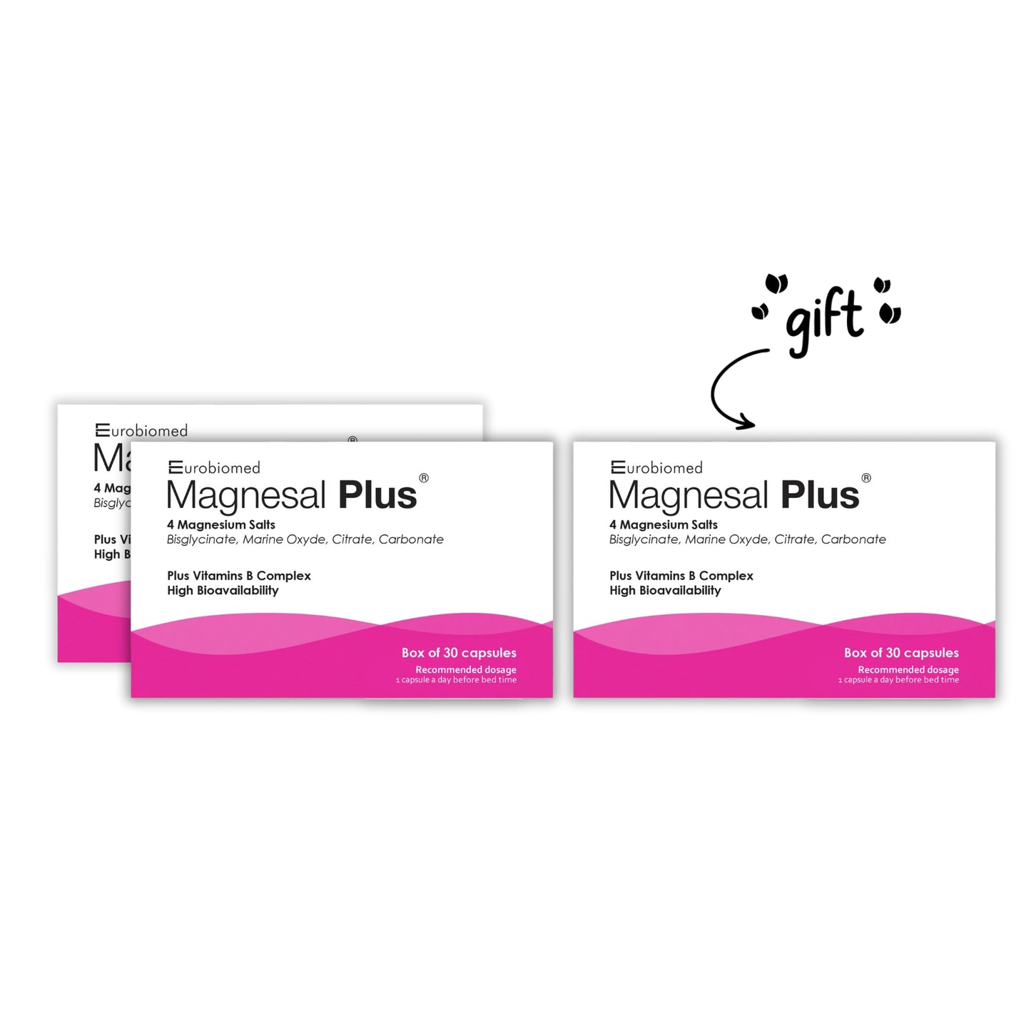 3 x Magnesal Plus