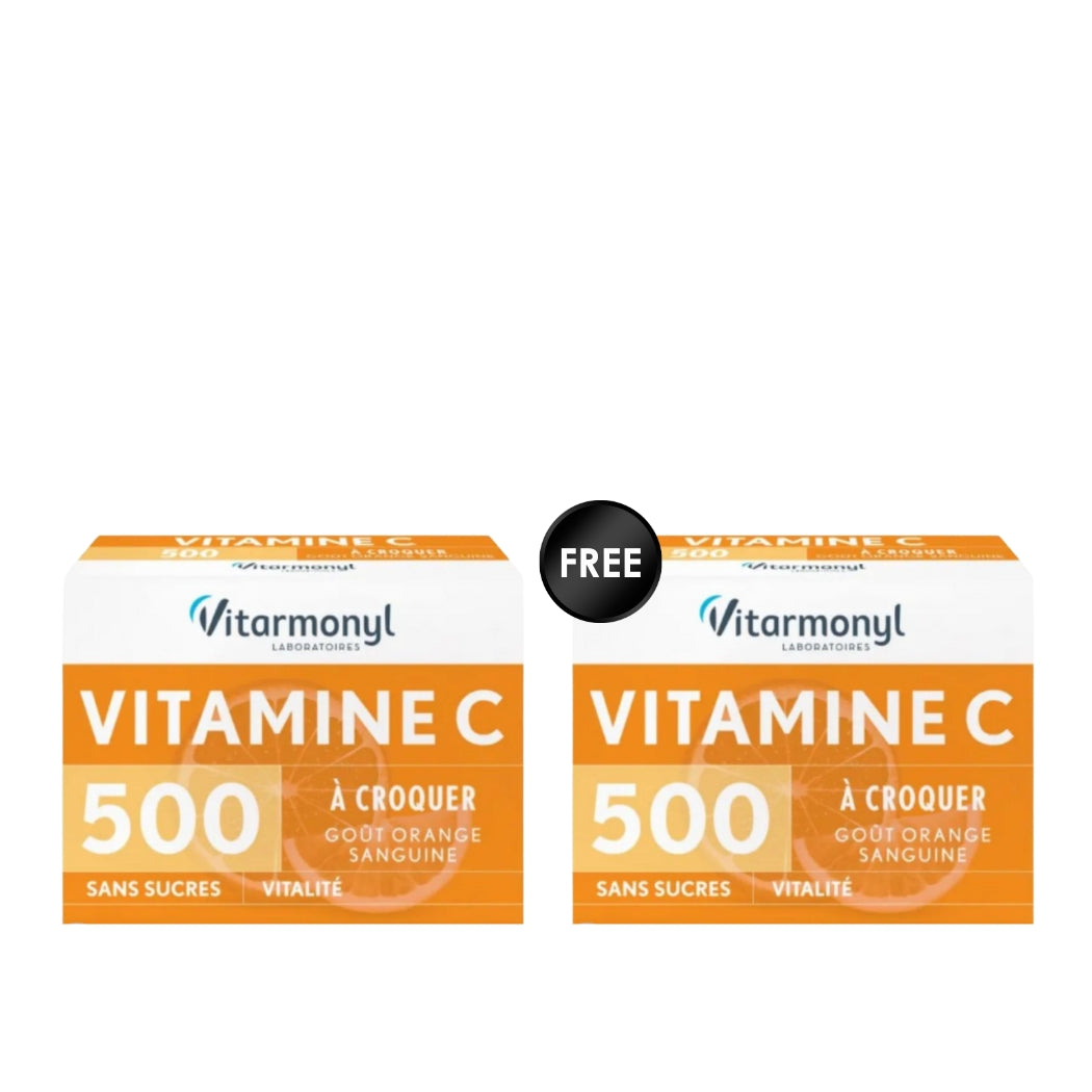2 x Vitamin C Chewable 24 Tablets - Sugar Free - Buy One Get One Free