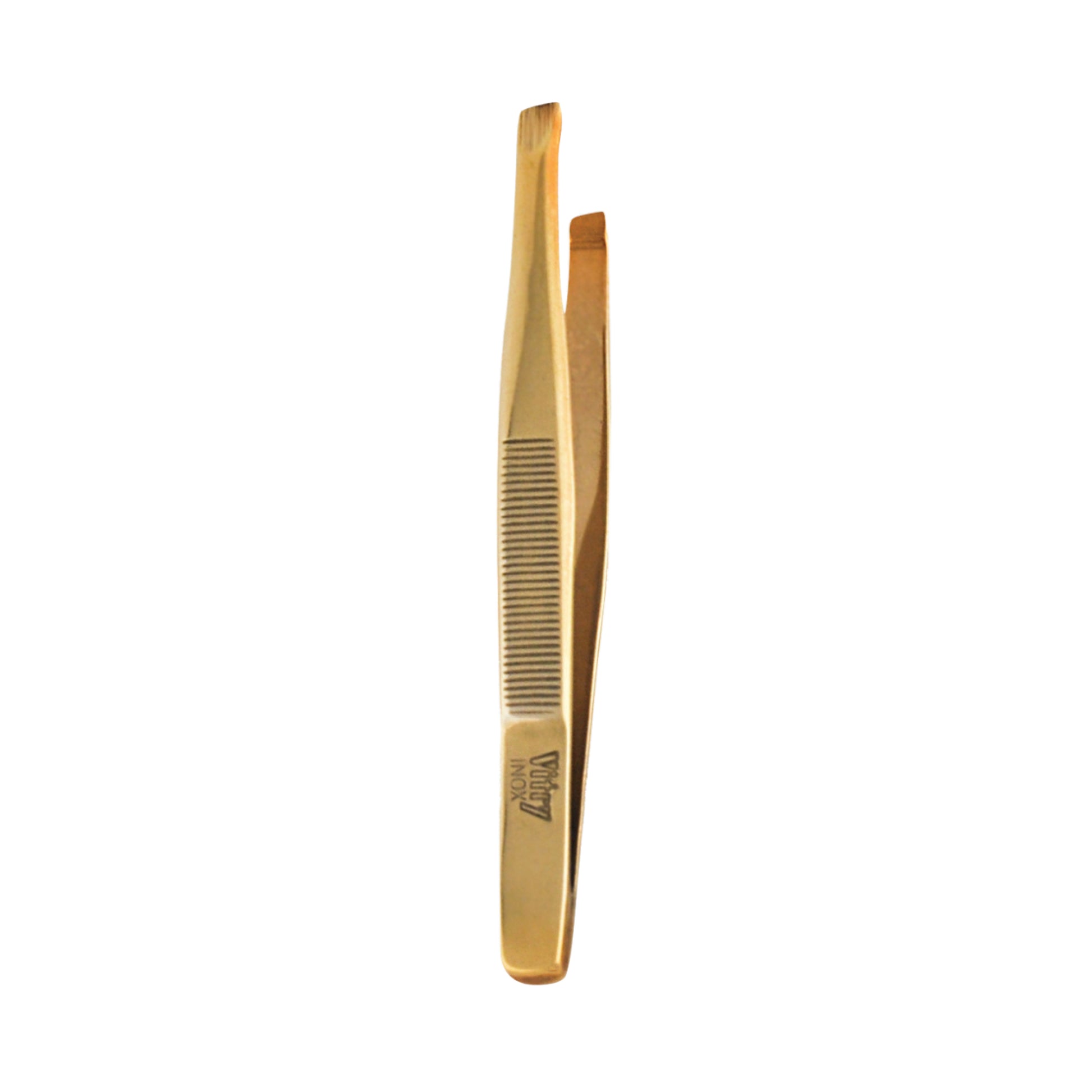 Vitry 4016 Golded Tweezer Slant Ends