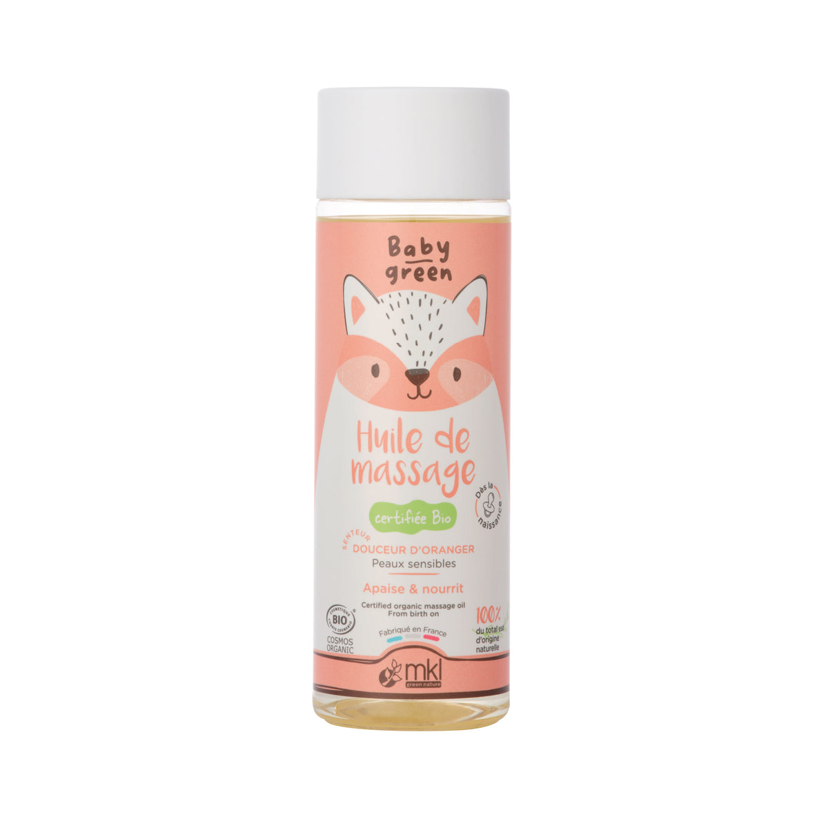 Massage Oil - Baby Green 100ml