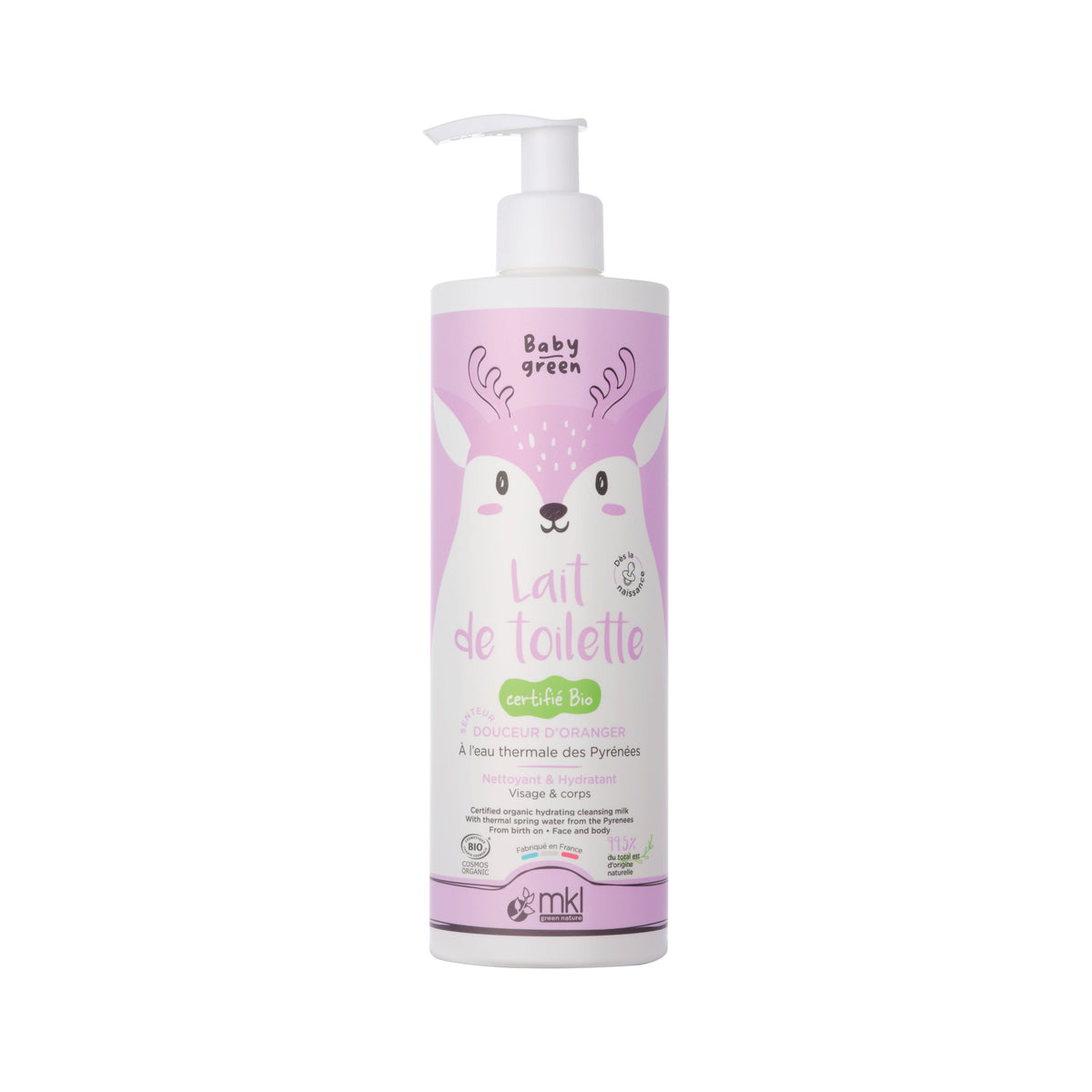 Cleansing Milk - Baby Green 400ml